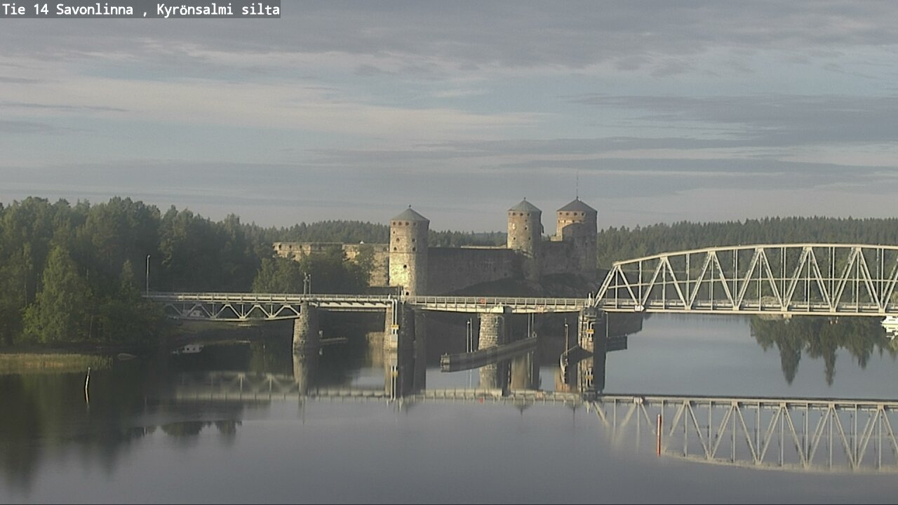 Weather Camera Image Road 14 Savonlinna, Kyrönsalmi, Savonlinna, Etelä-Savo