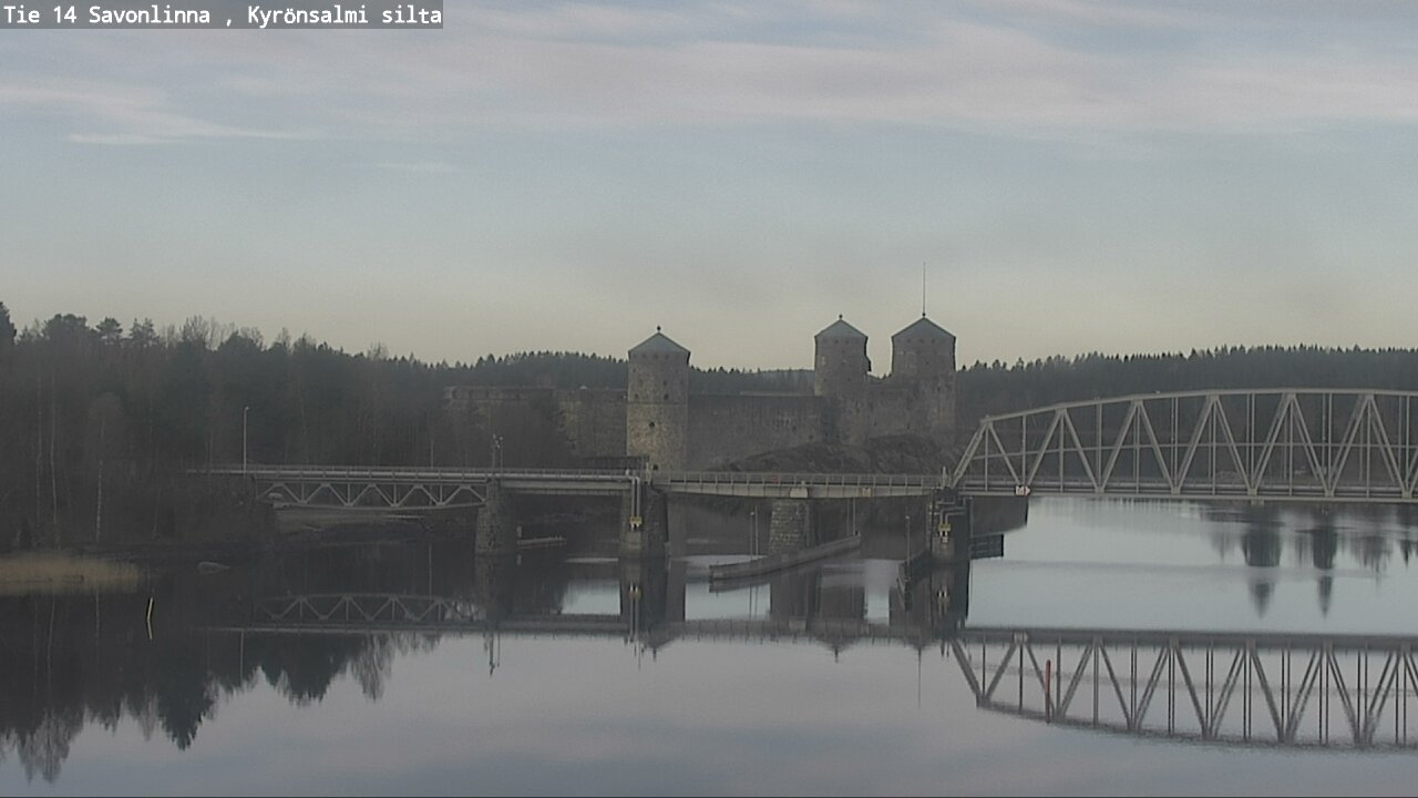 Weather Camera Image Väg 14 Nyslott, Kyrönsalmi, Savonlinna, Etelä-Savo