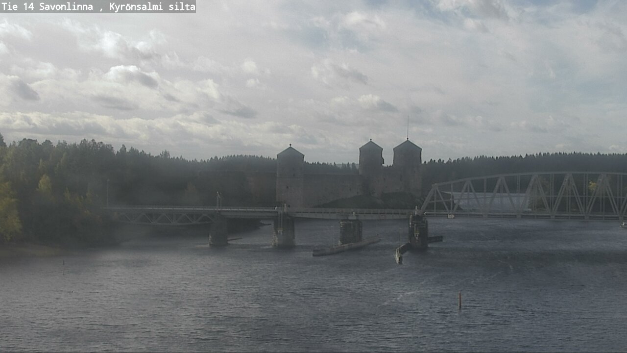 Weather Camera Image Road 14 Savonlinna, Kyrönsalmi, Savonlinna, Etelä-Savo