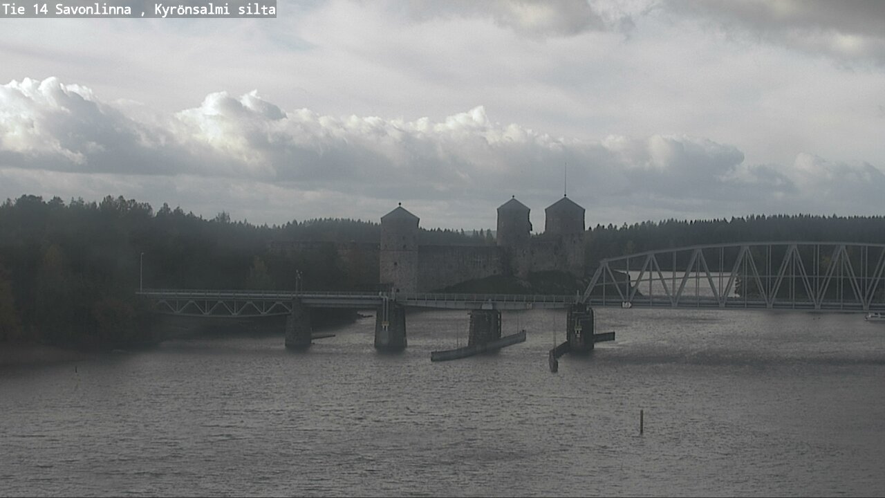 Weather Camera Image Road 14 Savonlinna, Kyrönsalmi, Savonlinna, Etelä-Savo