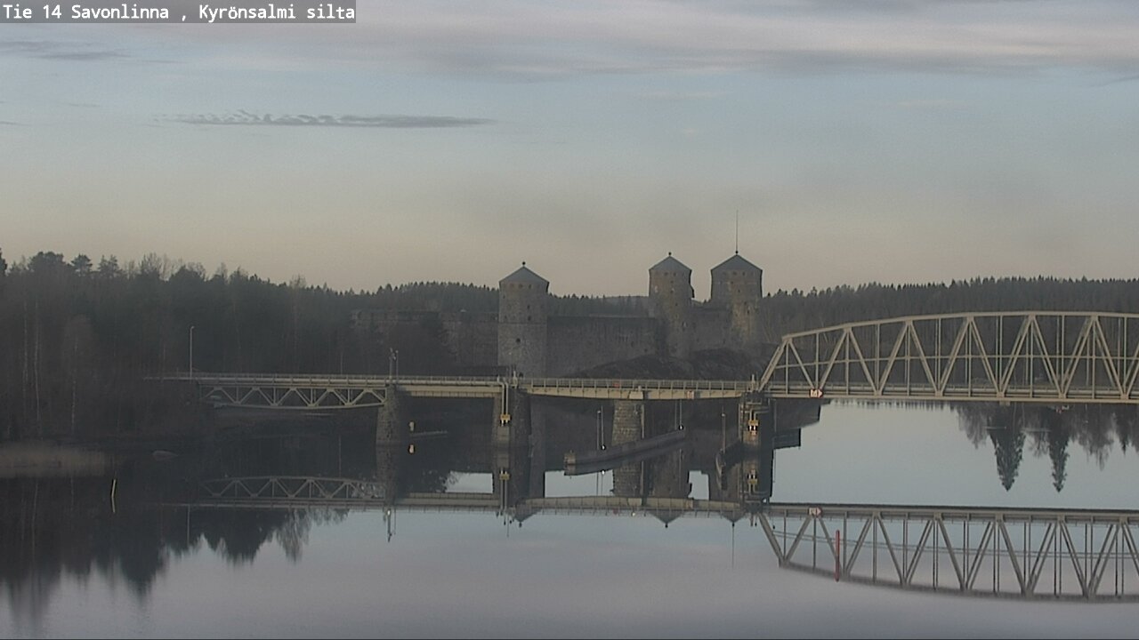 Weather Camera Image Väg 14 Nyslott, Kyrönsalmi, Savonlinna, Etelä-Savo
