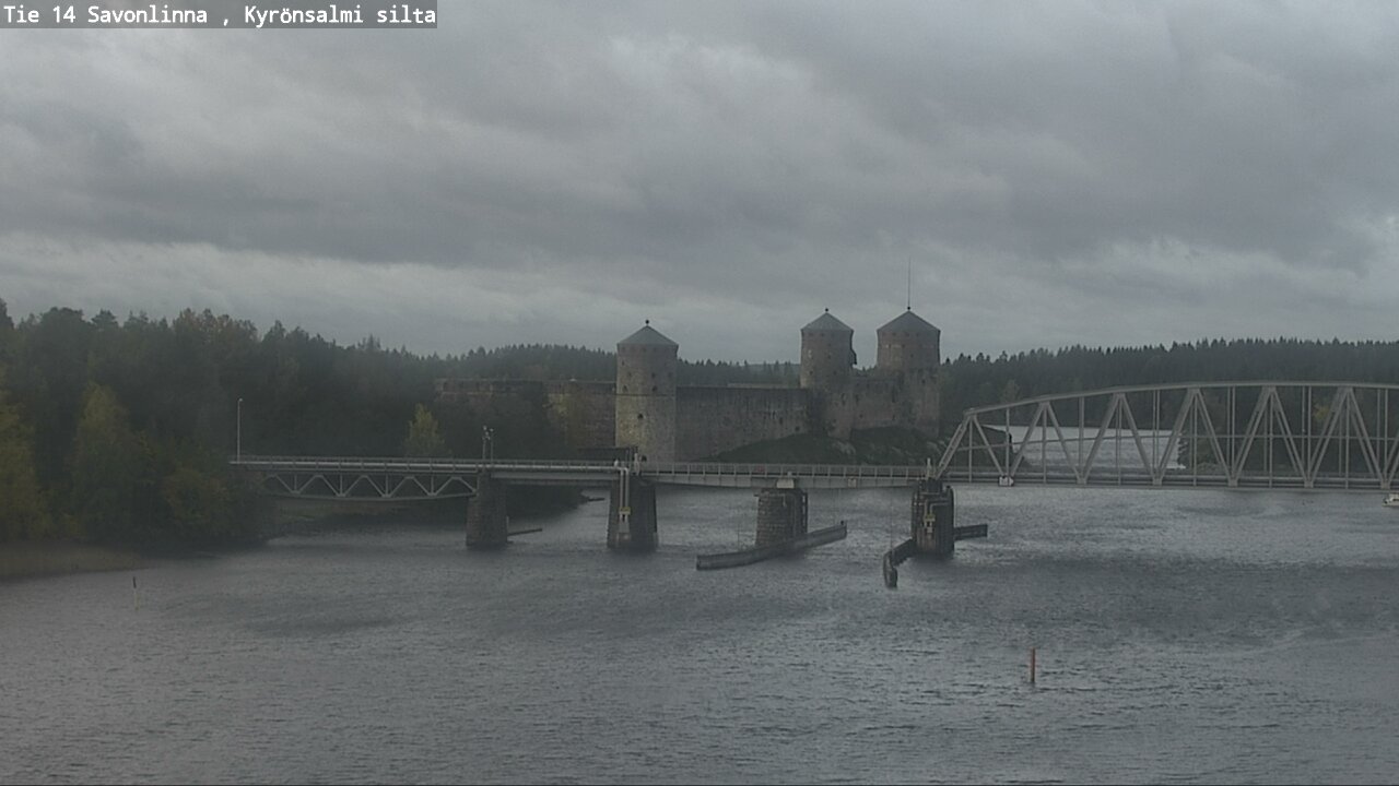 Weather Camera Image Väg 14 Nyslott, Kyrönsalmi, Savonlinna, Etelä-Savo
