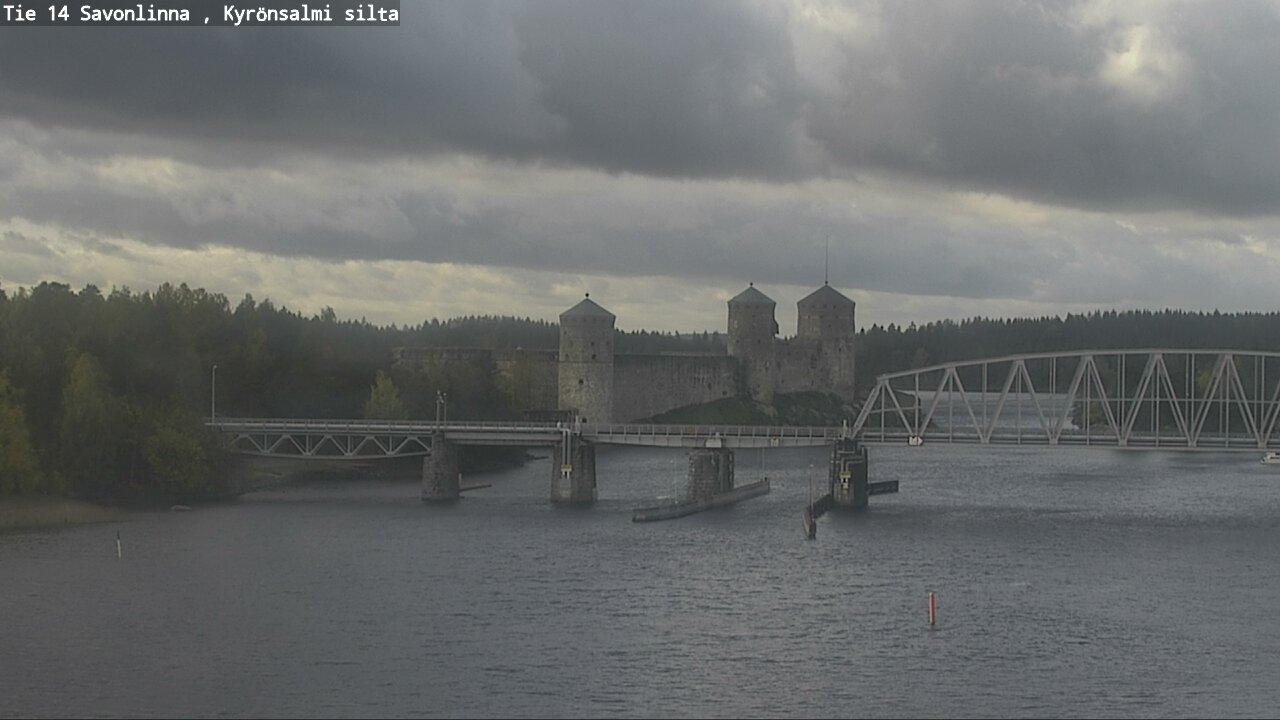 Weather Camera Image Road 14 Savonlinna, Kyrönsalmi, Savonlinna, Etelä-Savo