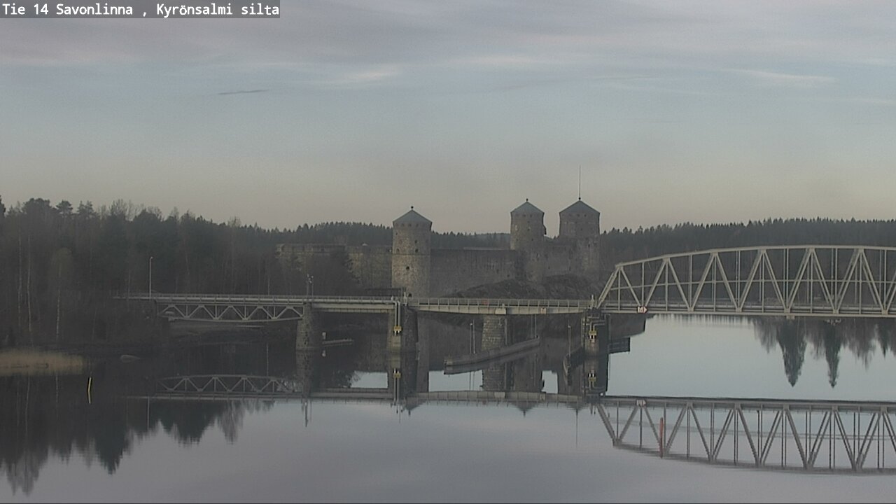 Weather Camera Image Väg 14 Nyslott, Kyrönsalmi, Savonlinna, Etelä-Savo