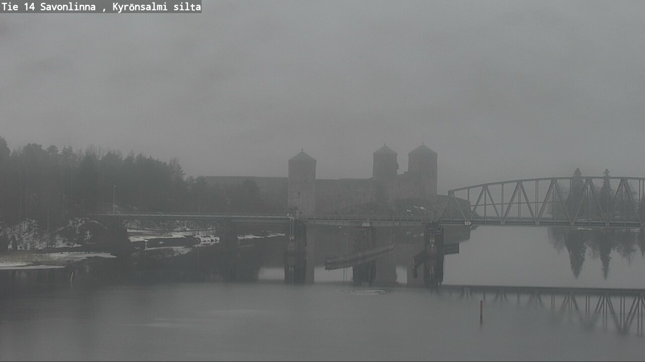 Weather Camera Image Väg 14 Nyslott, Kyrönsalmi, Savonlinna, Etelä-Savo