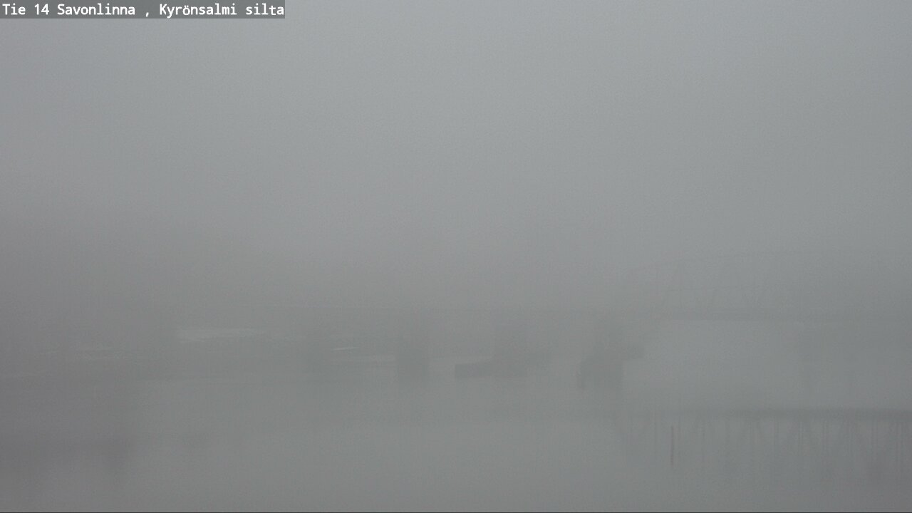 Weather Camera Image Väg 14 Nyslott, Kyrönsalmi, Savonlinna, Etelä-Savo