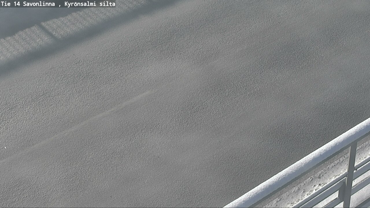 Weather Camera Image Road 14 Savonlinna, Kyrönsalmi, Savonlinna, Etelä-Savo
