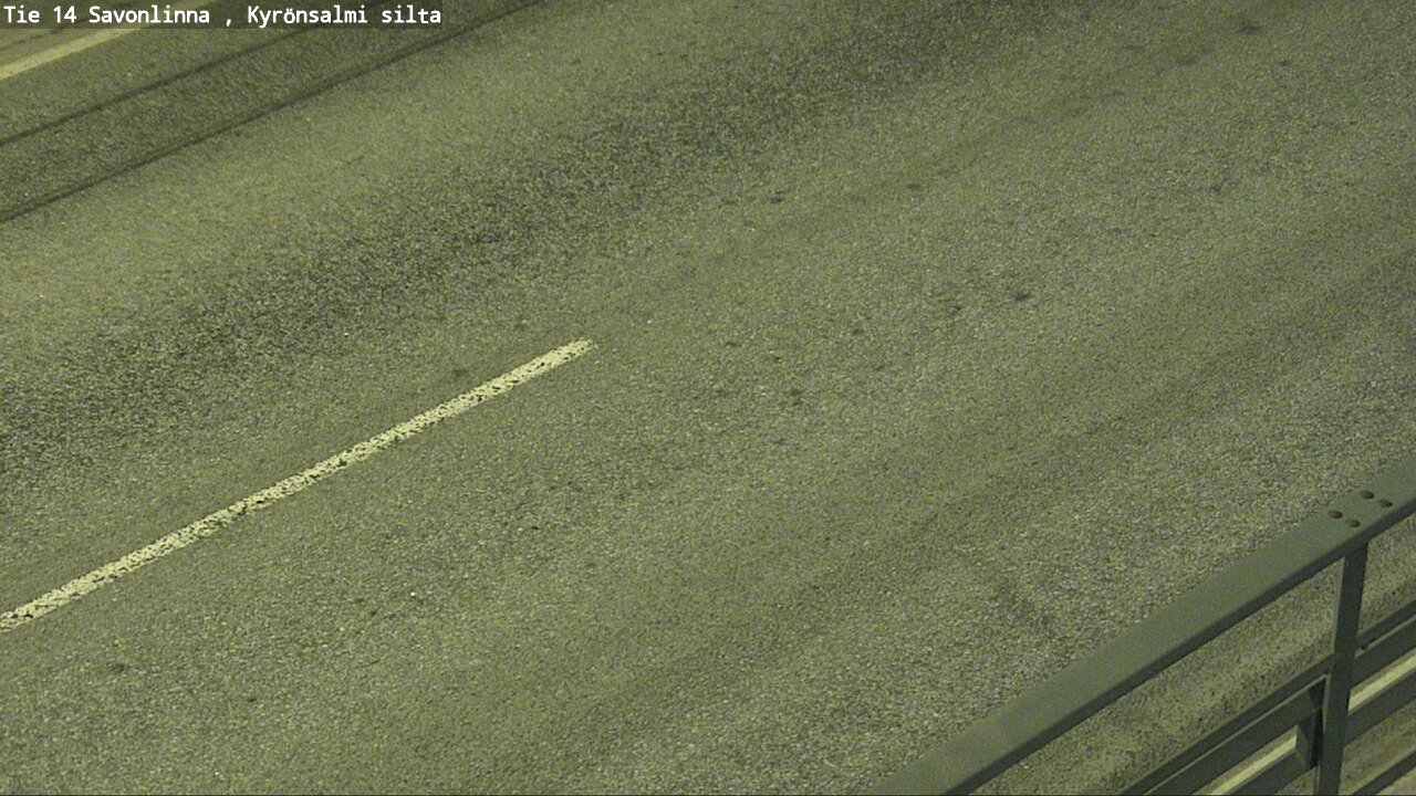 Weather Camera Image Road 14 Savonlinna, Kyrönsalmi, Savonlinna, Etelä-Savo
