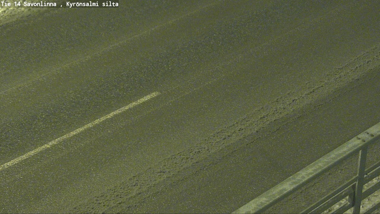 Weather Camera Image Väg 14 Nyslott, Kyrönsalmi, Savonlinna, Etelä-Savo