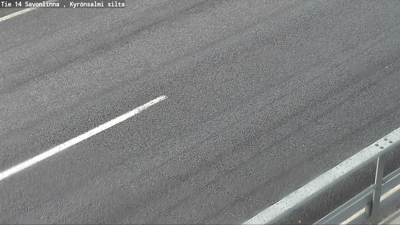 Weather Camera Image Road 14 Savonlinna, Kyrönsalmi, Savonlinna, Etelä-Savo