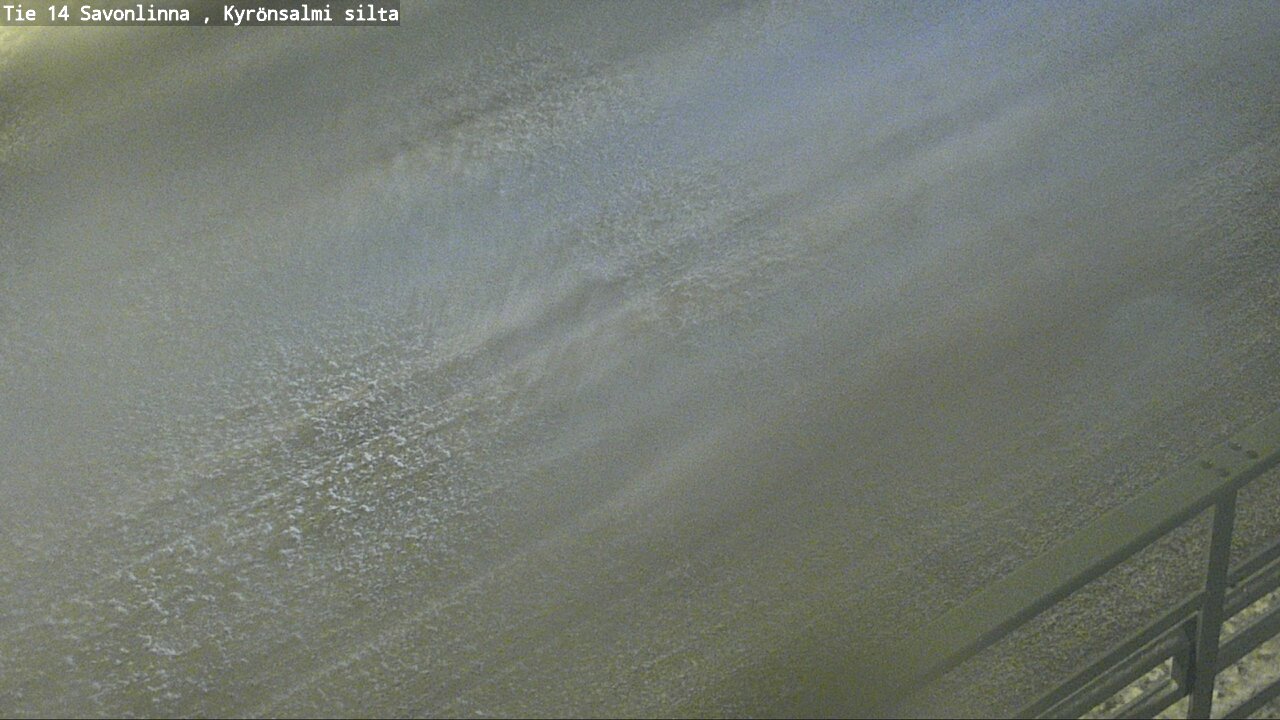 Weather Camera Image Väg 14 Nyslott, Kyrönsalmi, Savonlinna, Etelä-Savo