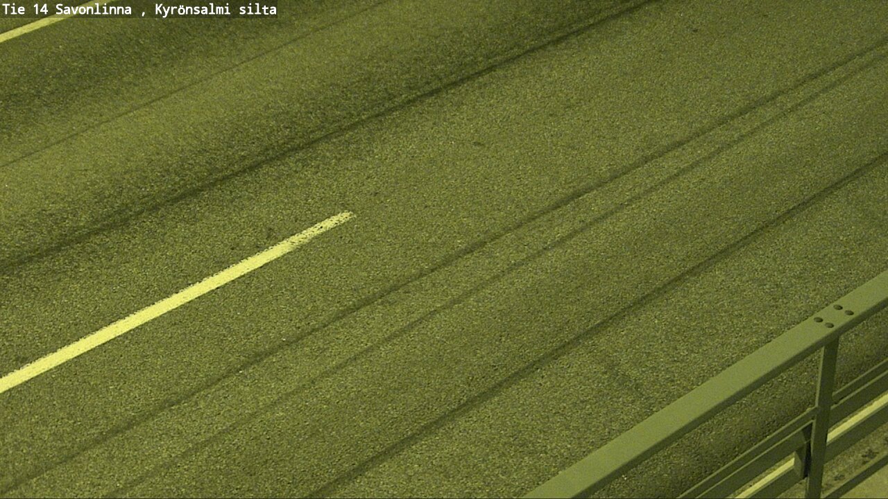 Weather Camera Image Road 14 Savonlinna, Kyrönsalmi, Savonlinna, Etelä-Savo