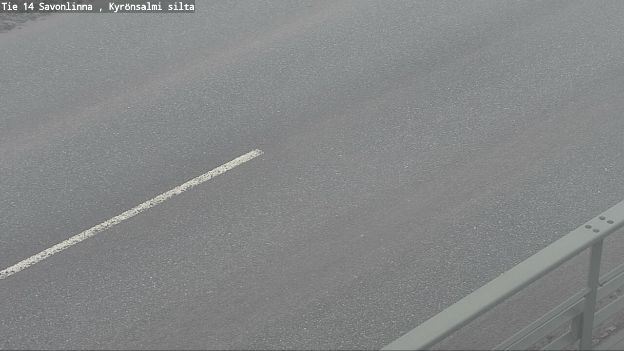 Weather Camera Image Väg 14 Nyslott, Kyrönsalmi, Savonlinna, Etelä-Savo