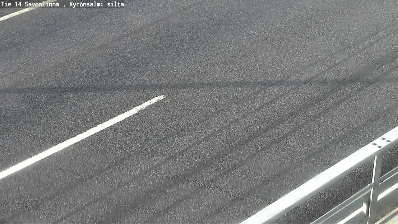 Weather Camera Image Road 14 Savonlinna, Kyrönsalmi, Savonlinna, Etelä-Savo