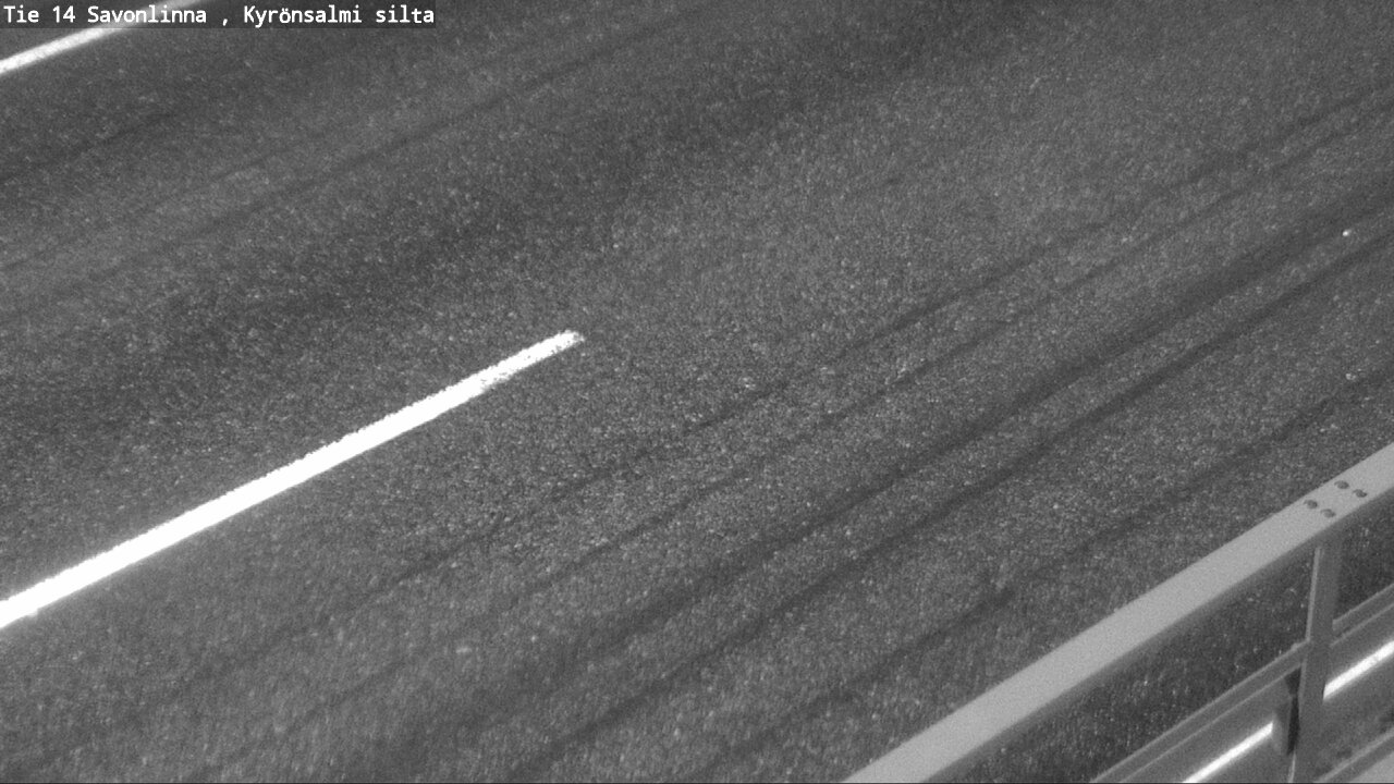 Weather Camera Image Road 14 Savonlinna, Kyrönsalmi, Savonlinna, Etelä-Savo