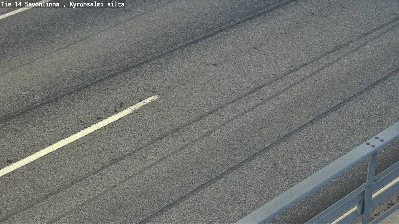 Weather Camera Image Road 14 Savonlinna, Kyrönsalmi, Savonlinna, Etelä-Savo