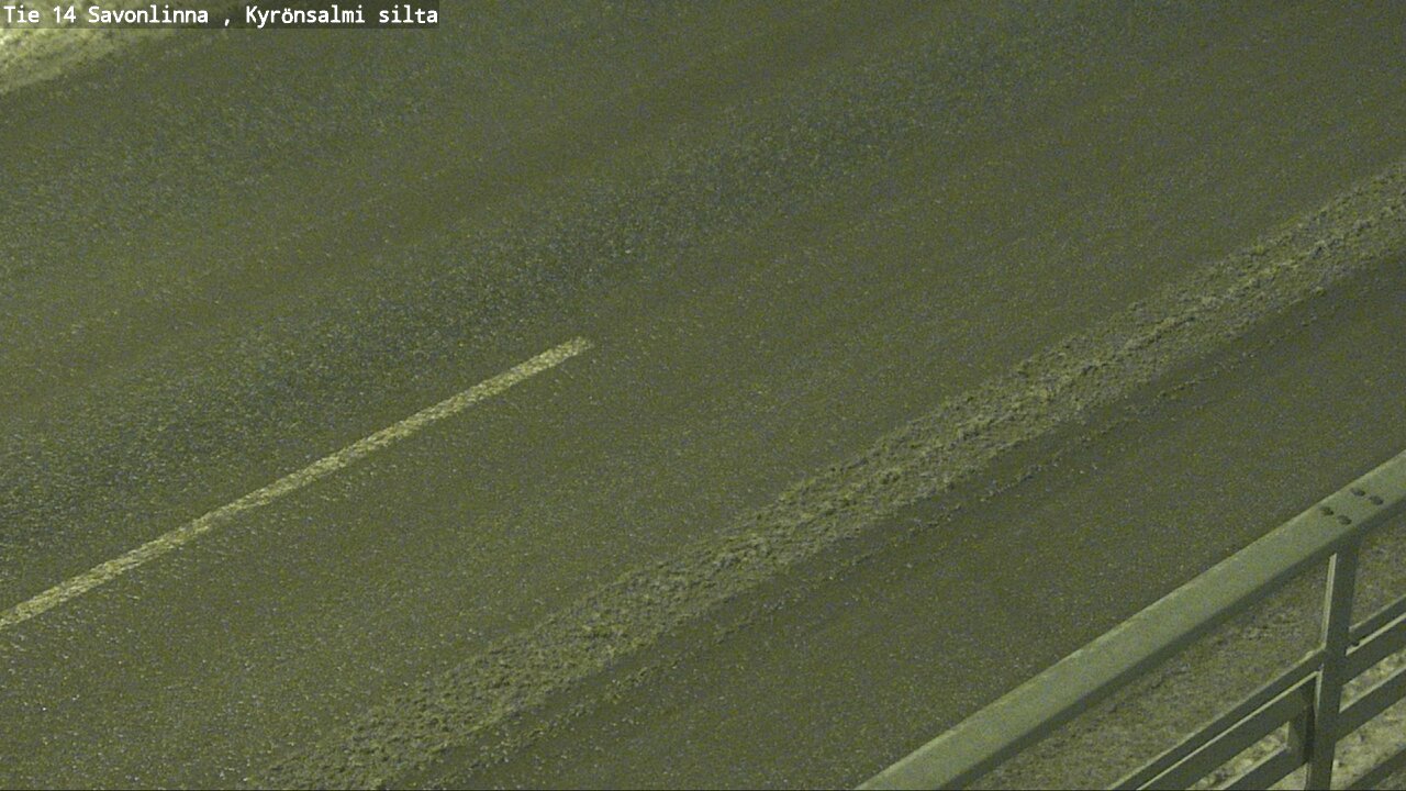 Weather Camera Image Väg 14 Nyslott, Kyrönsalmi, Savonlinna, Etelä-Savo