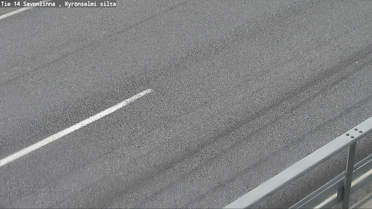 Weather Camera Image Väg 14 Nyslott, Kyrönsalmi, Savonlinna, Etelä-Savo