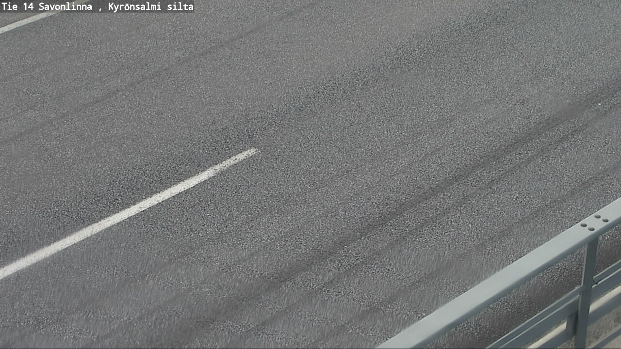 Weather Camera Image Väg 14 Nyslott, Kyrönsalmi, Savonlinna, Etelä-Savo