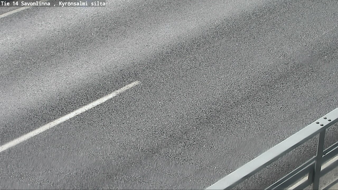 Weather Camera Image Väg 14 Nyslott, Kyrönsalmi, Savonlinna, Etelä-Savo
