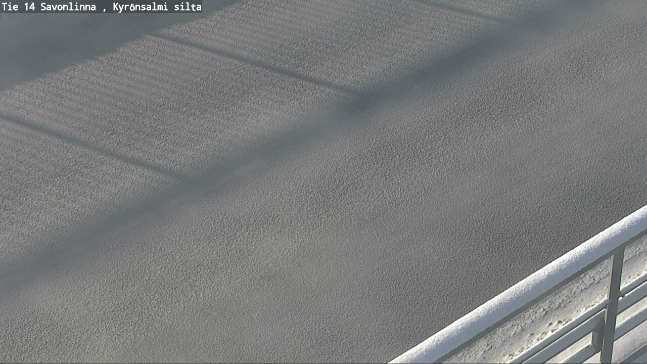Weather Camera Image Road 14 Savonlinna, Kyrönsalmi, Savonlinna, Etelä-Savo