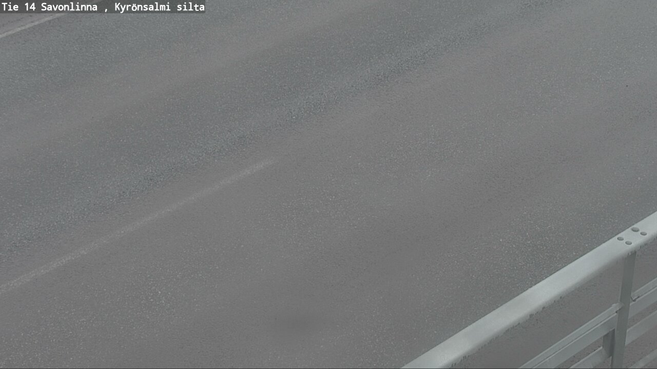Weather Camera Image Road 14 Savonlinna, Kyrönsalmi, Savonlinna, Etelä-Savo