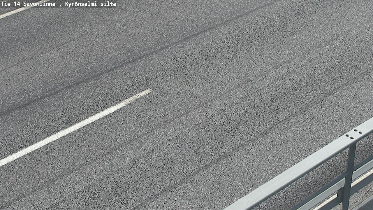 Weather Camera Image Road 14 Savonlinna, Kyrönsalmi, Savonlinna, Etelä-Savo