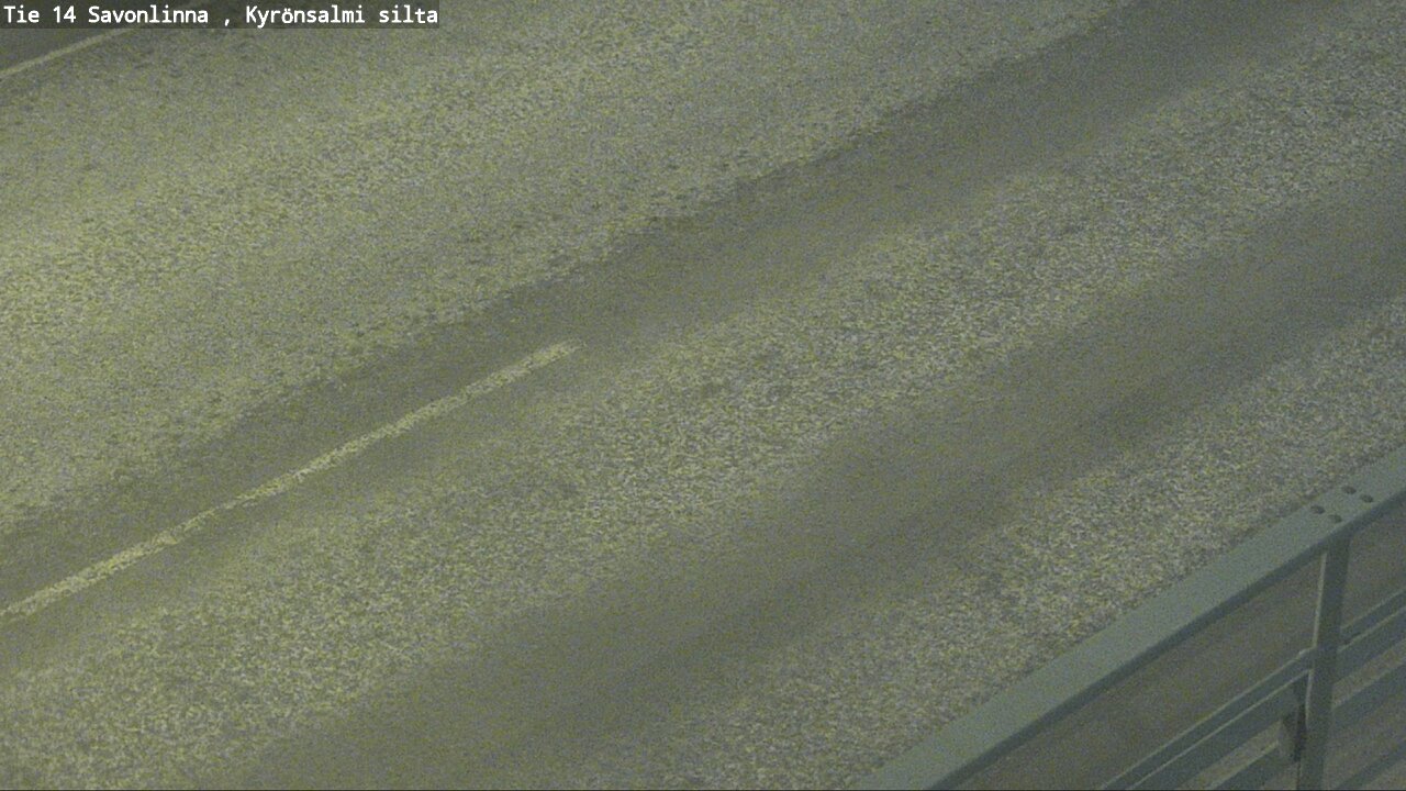 Weather Camera Image Road 14 Savonlinna, Kyrönsalmi, Savonlinna, Etelä-Savo