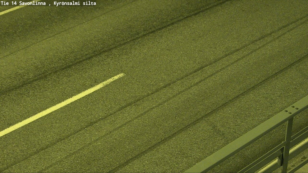 Weather Camera Image Road 14 Savonlinna, Kyrönsalmi, Savonlinna, Etelä-Savo
