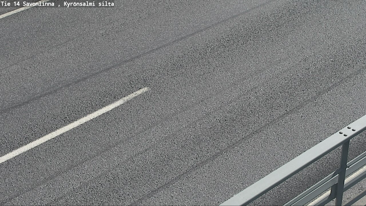 Weather Camera Image Road 14 Savonlinna, Kyrönsalmi, Savonlinna, Etelä-Savo