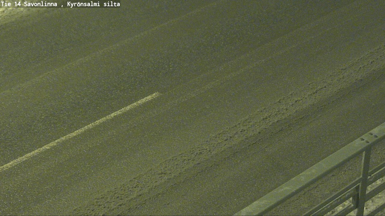 Weather Camera Image Väg 14 Nyslott, Kyrönsalmi, Savonlinna, Etelä-Savo