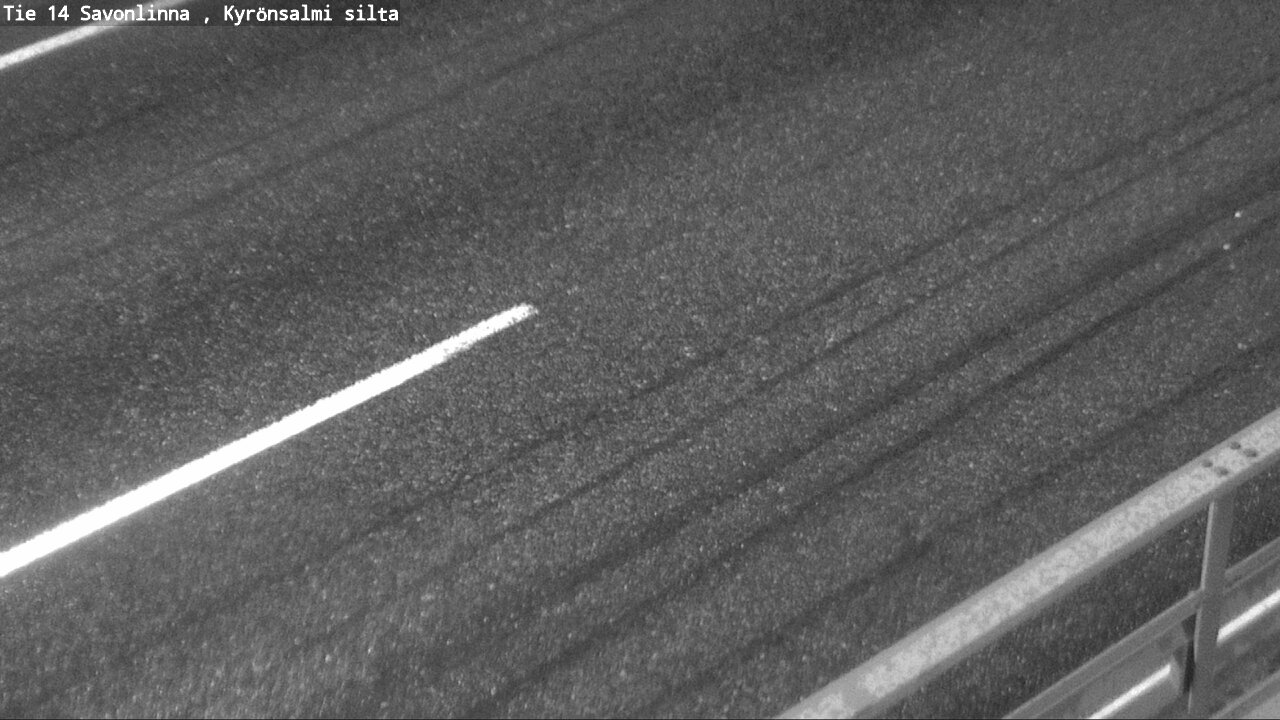 Weather Camera Image Road 14 Savonlinna, Kyrönsalmi, Savonlinna, Etelä-Savo