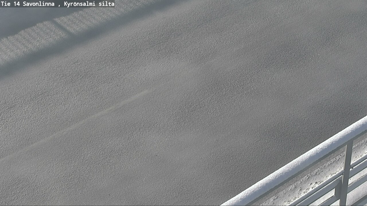 Weather Camera Image Road 14 Savonlinna, Kyrönsalmi, Savonlinna, Etelä-Savo