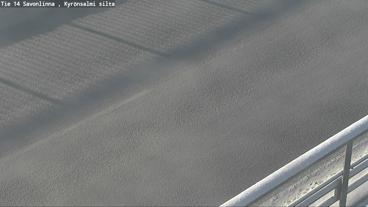 Weather Camera Image Road 14 Savonlinna, Kyrönsalmi, Savonlinna, Etelä-Savo