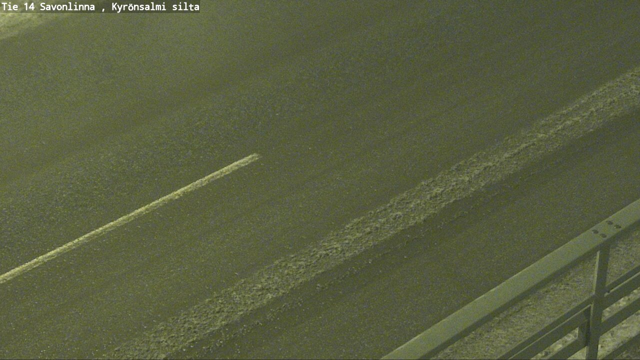 Weather Camera Image Väg 14 Nyslott, Kyrönsalmi, Savonlinna, Etelä-Savo