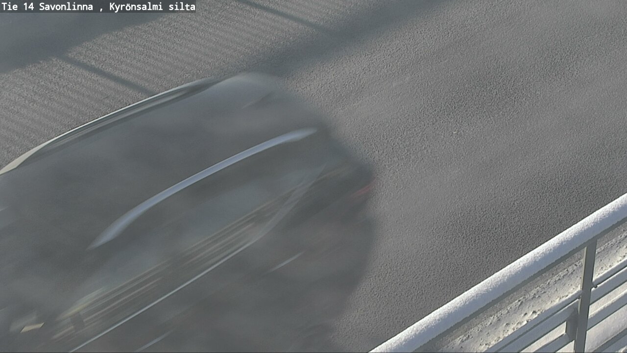 Weather Camera Image Road 14 Savonlinna, Kyrönsalmi, Savonlinna, Etelä-Savo
