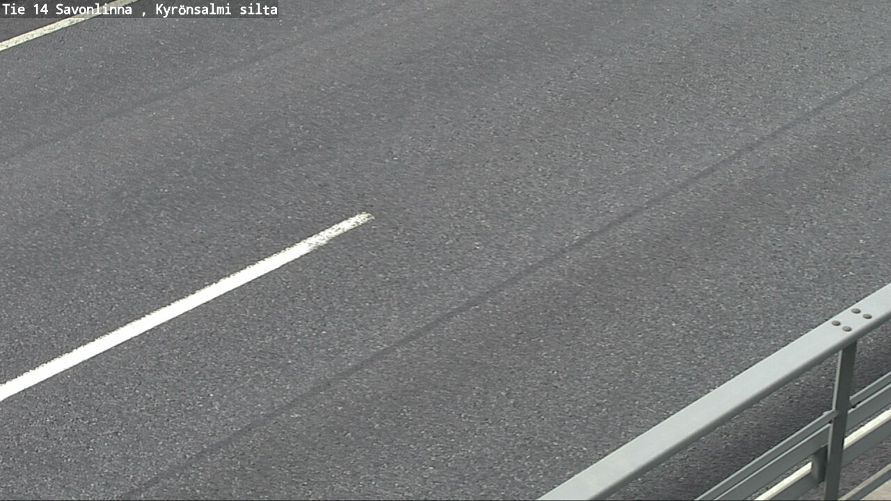 Weather Camera Image Väg 14 Nyslott, Kyrönsalmi, Savonlinna, Etelä-Savo