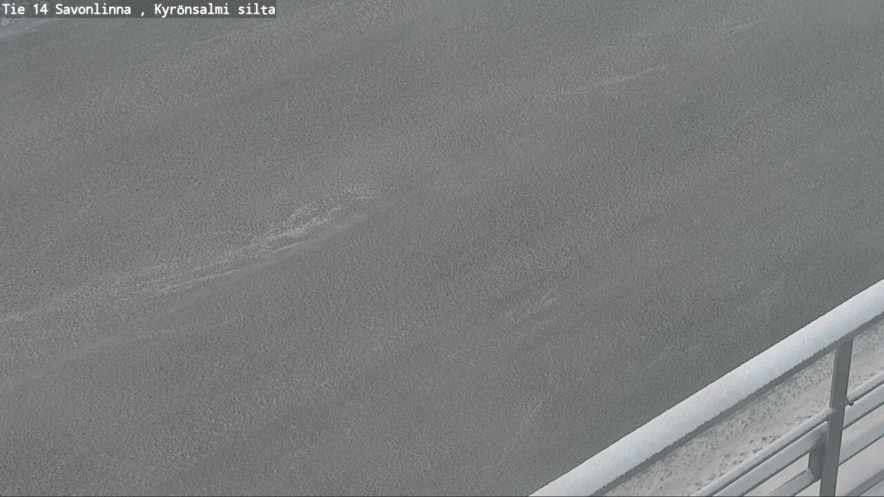 Weather Camera Image Road 14 Savonlinna, Kyrönsalmi, Savonlinna, Etelä-Savo