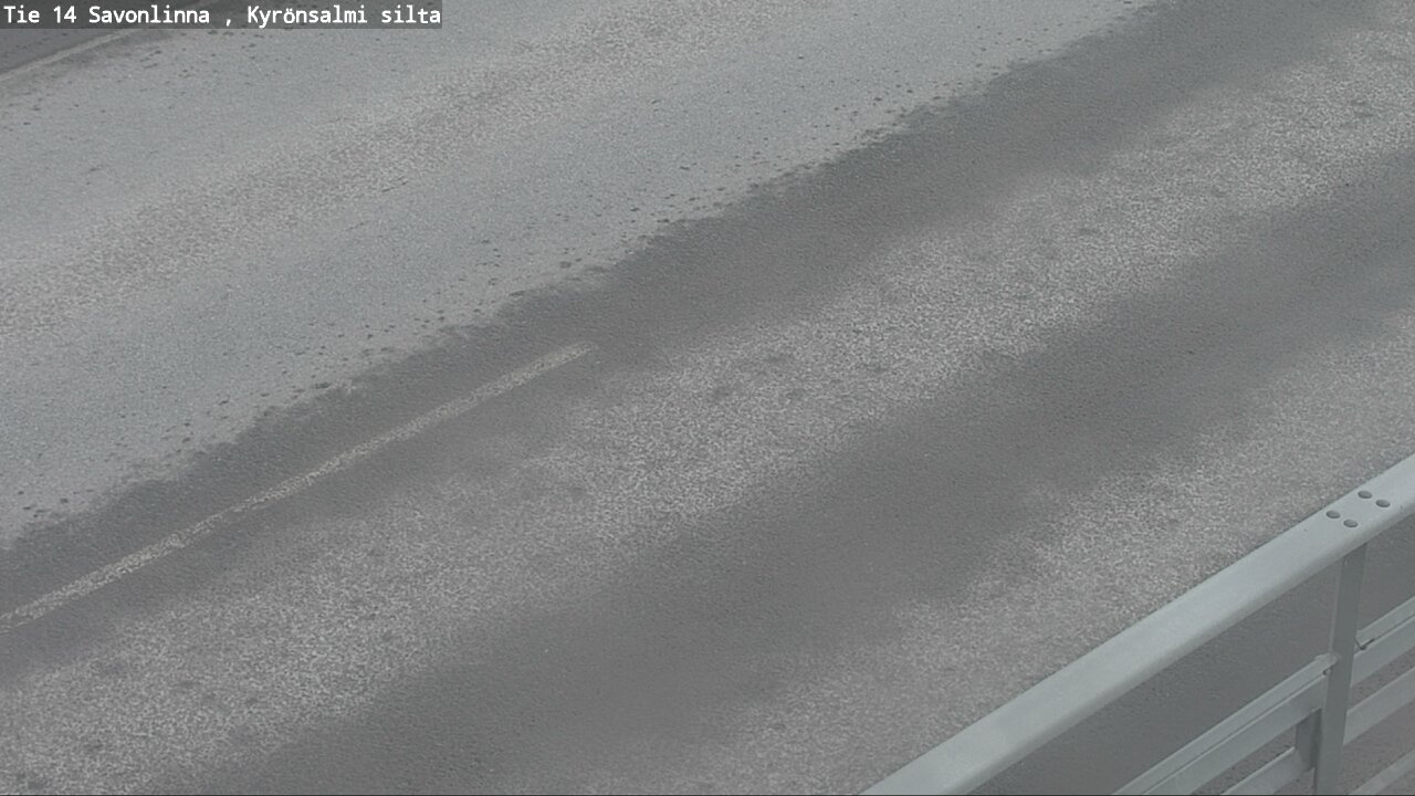 Weather Camera Image Road 14 Savonlinna, Kyrönsalmi, Savonlinna, Etelä-Savo