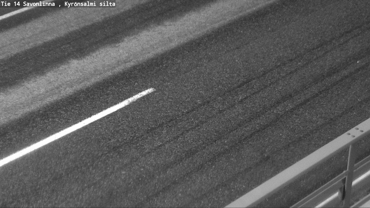 Weather Camera Image Road 14 Savonlinna, Kyrönsalmi, Savonlinna, Etelä-Savo