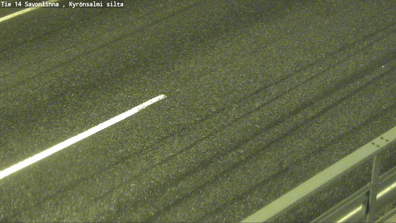 Weather Camera Image Road 14 Savonlinna, Kyrönsalmi, Savonlinna, Etelä-Savo