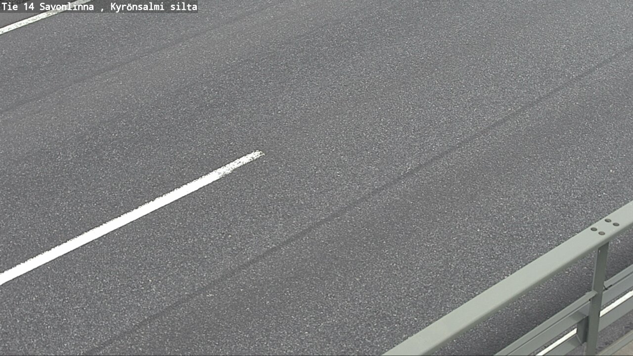 Weather Camera Image Väg 14 Nyslott, Kyrönsalmi, Savonlinna, Etelä-Savo