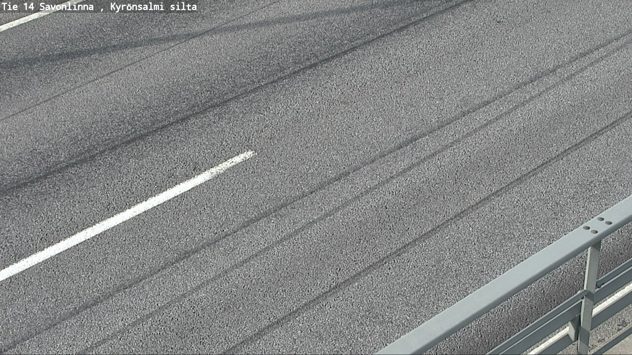 Weather Camera Image Road 14 Savonlinna, Kyrönsalmi, Savonlinna, Etelä-Savo