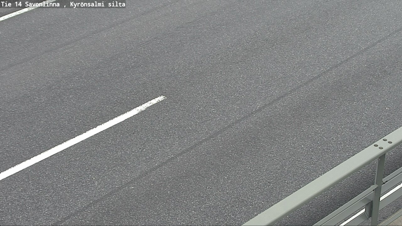 Weather Camera Image Väg 14 Nyslott, Kyrönsalmi, Savonlinna, Etelä-Savo