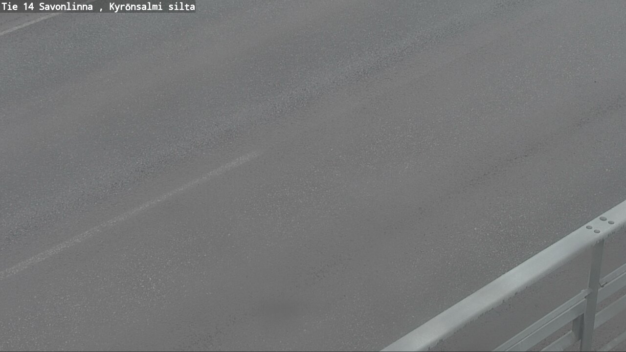 Weather Camera Image Road 14 Savonlinna, Kyrönsalmi, Savonlinna, Etelä-Savo