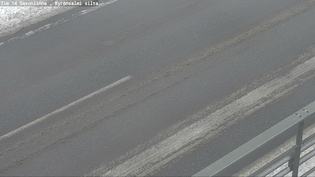 Weather Camera Image Väg 14 Nyslott, Kyrönsalmi, Savonlinna, Etelä-Savo