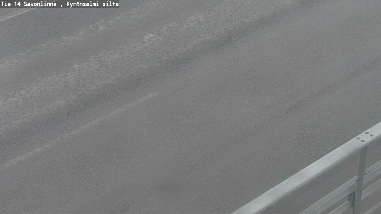 Weather Camera Image Road 14 Savonlinna, Kyrönsalmi, Savonlinna, Etelä-Savo