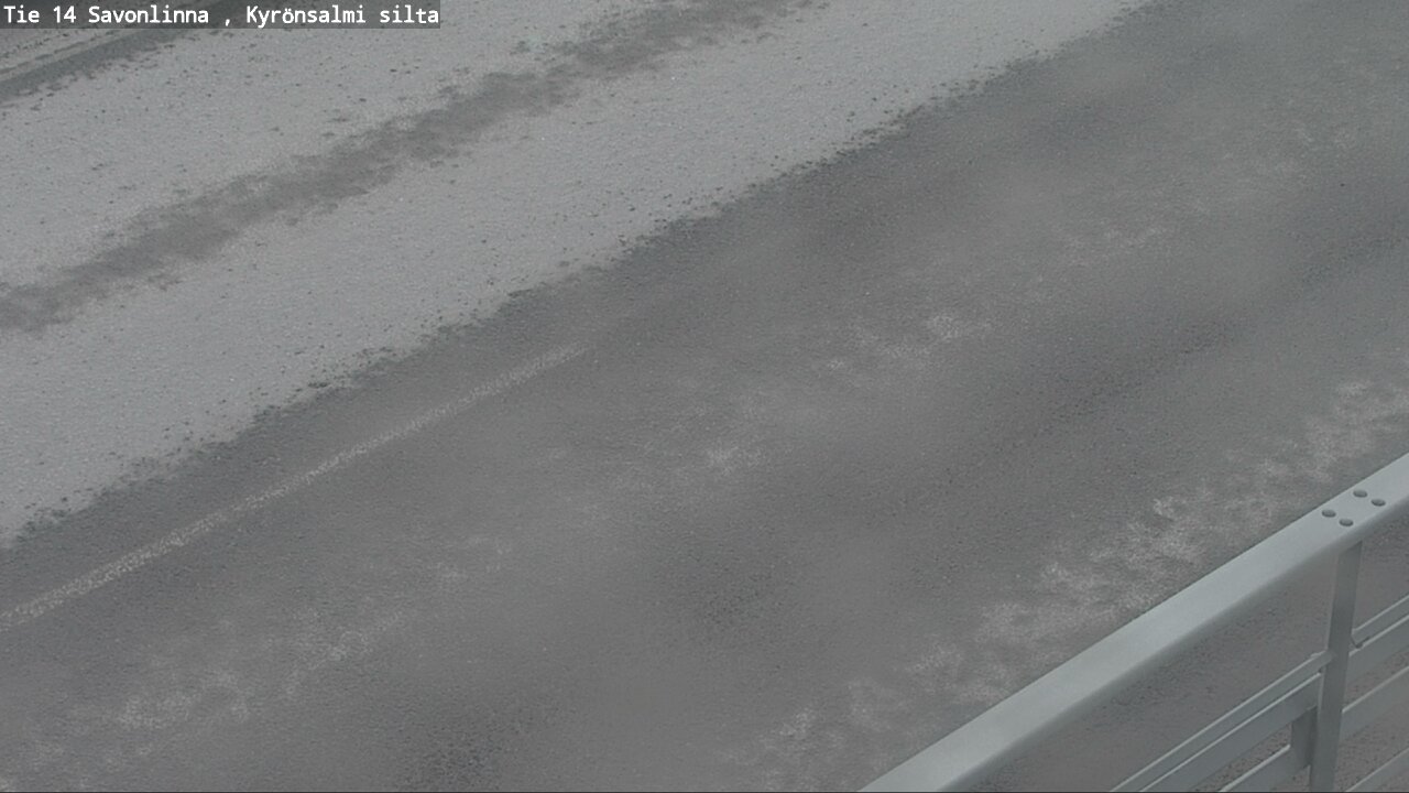 Weather Camera Image Road 14 Savonlinna, Kyrönsalmi, Savonlinna, Etelä-Savo