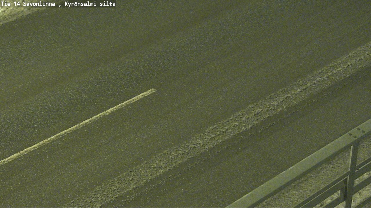 Weather Camera Image Väg 14 Nyslott, Kyrönsalmi, Savonlinna, Etelä-Savo