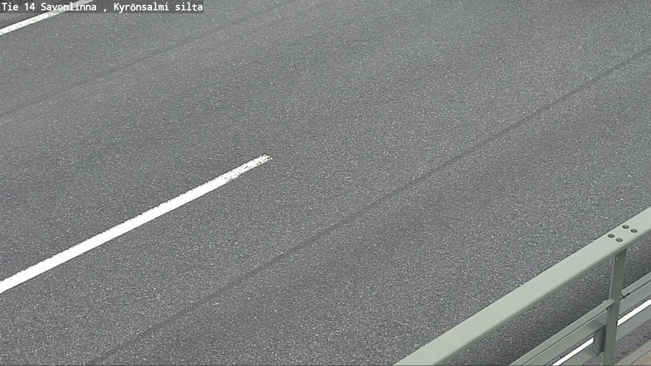 Weather Camera Image Väg 14 Nyslott, Kyrönsalmi, Savonlinna, Etelä-Savo
